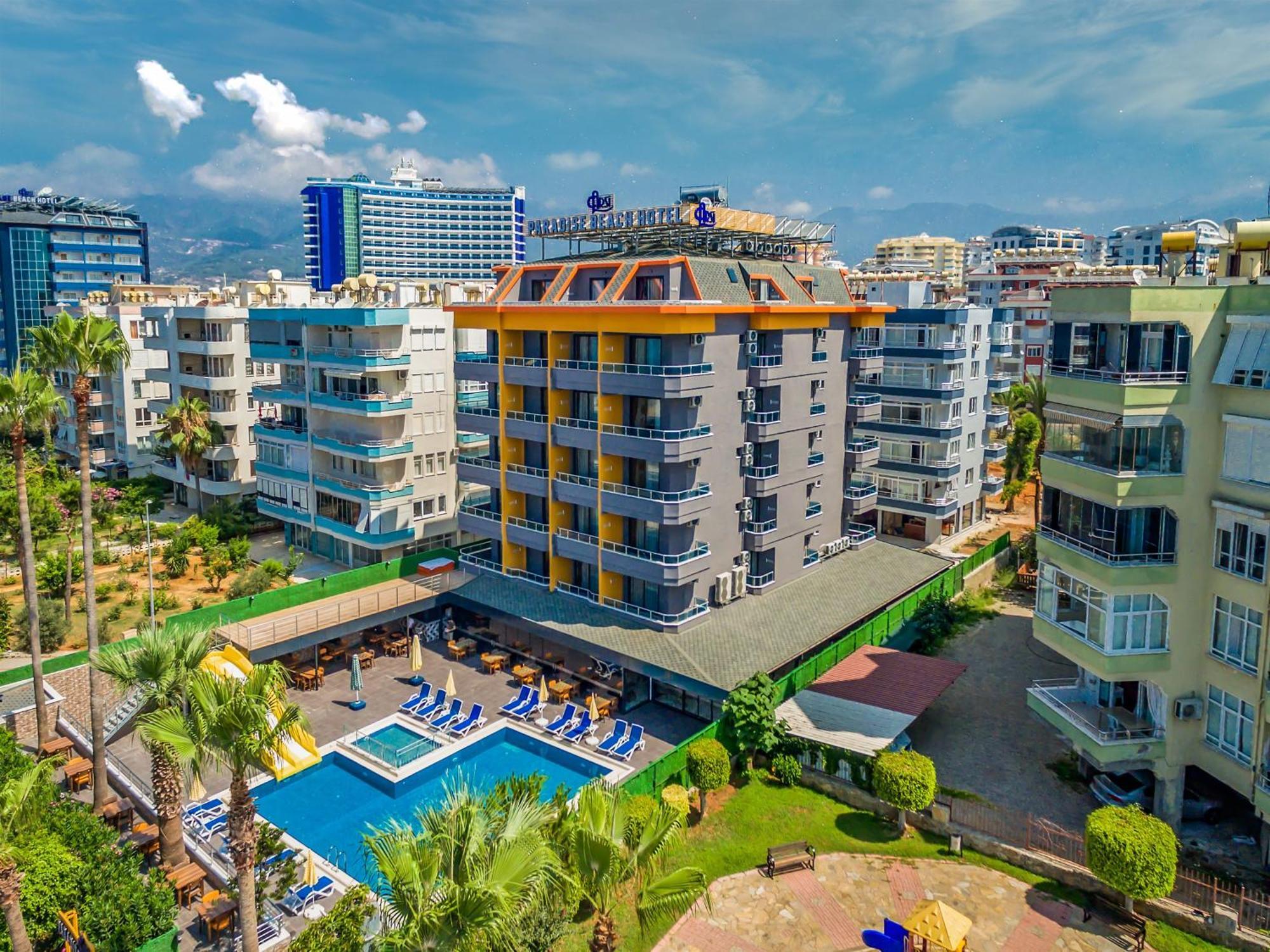Arsi Paradise Beach Hotel Alanya Exterior foto