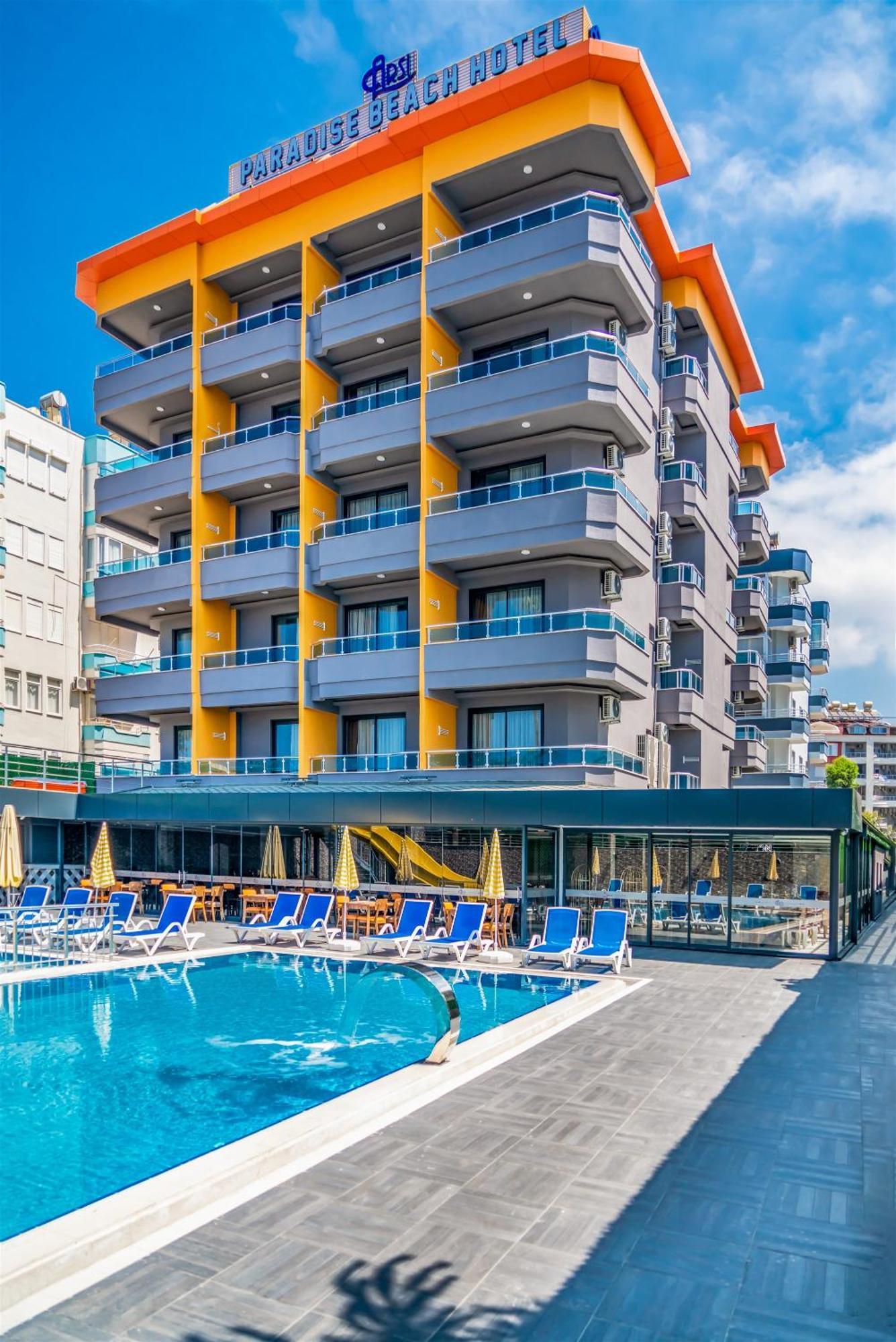 Arsi Paradise Beach Hotel Alanya Exterior foto